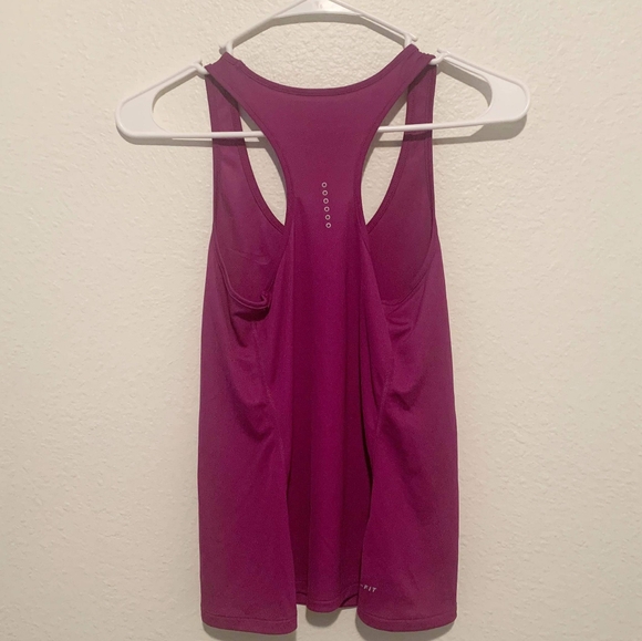 Nike DRI-FIT Purple Tank Top - Picture 2 of 4